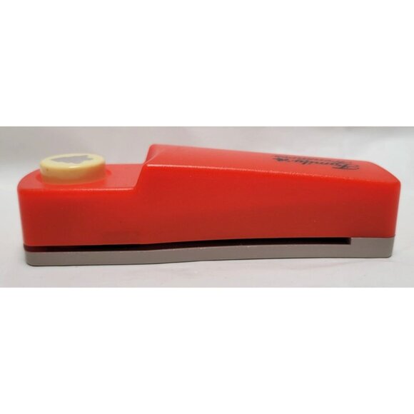 Family Treasures Christmas Tree Shape Red Paper Punch for Scrapbooking Crafts - Picture 5 of 7